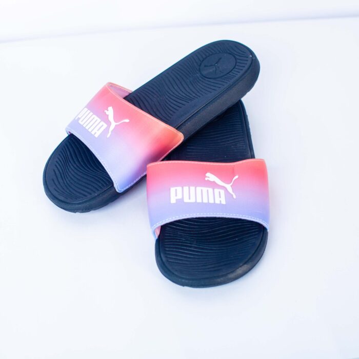 PUMA PURPLE WITH LILAC AND BLACK BASE GIRL FLIPFLOP