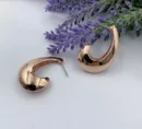 VIENNOIS HARP GOLD SHAPE EARRING
