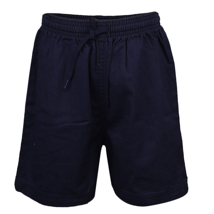 ADAM KIDS NAVY BLUE DENIM KNICKER WITH ELASTIC WAIST AND PULL STRING