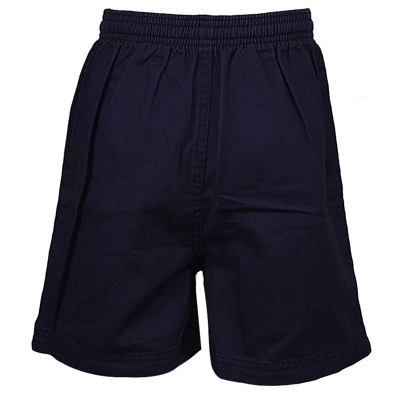 ADAM KIDS NAVY BLUE DENIM KNICKER WITH ELASTIC WAIST AND PULL STRING - Image 3
