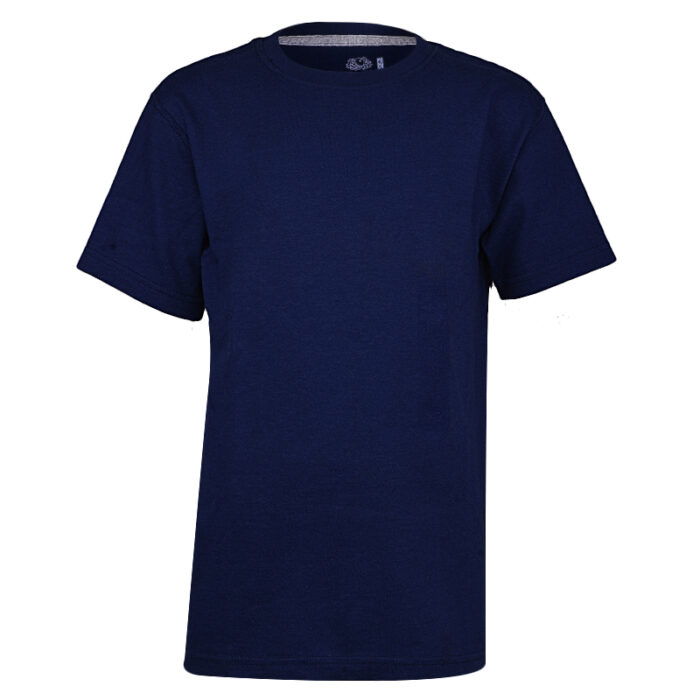 FRUIT OF THE LOOM NAVY BLUE  COTTON SHORTSLEEVE T-SHIRT