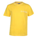 NEXT YELLOW TEE SHIRT WITH WHITE DETAILS